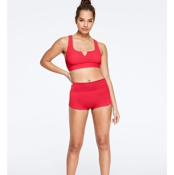 Pink Victoria's Secret Bikini Bottom Red Medium New - Picture 8 of 8